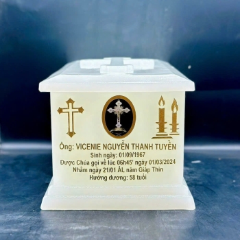 Hủ cốt đá trắng