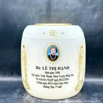 Hủ cốt đá trắng